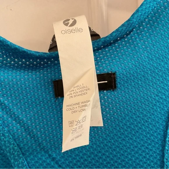 Oiselle Flyout Racerback Tank - NWT - Size 2 - Blue - Picture 6 of 10